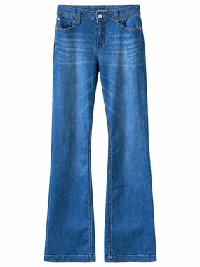 Altar’d State Plain Jane Bootcut Jeans 28/7 Low Rise Medium Wash Y2K